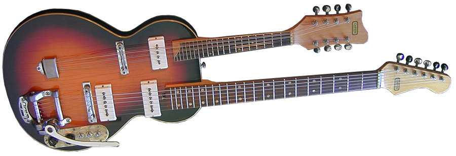 Carvin 1971 AMS90 Doubleneck Guitar & Mandolin